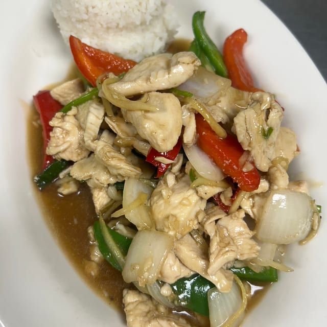 Ginger Stir-Fry.