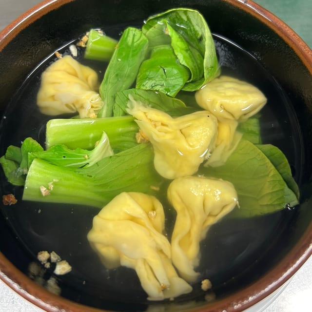 Wonton Soup.