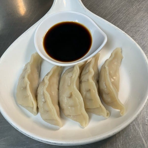Steamed Chicken Dumplings.