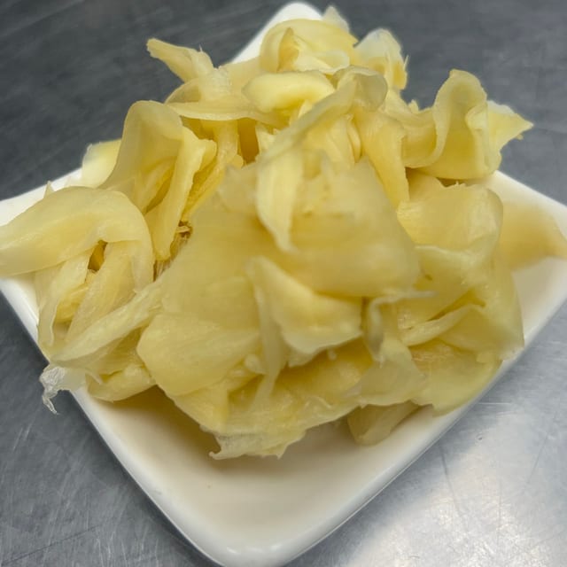 Pickled Ginger.